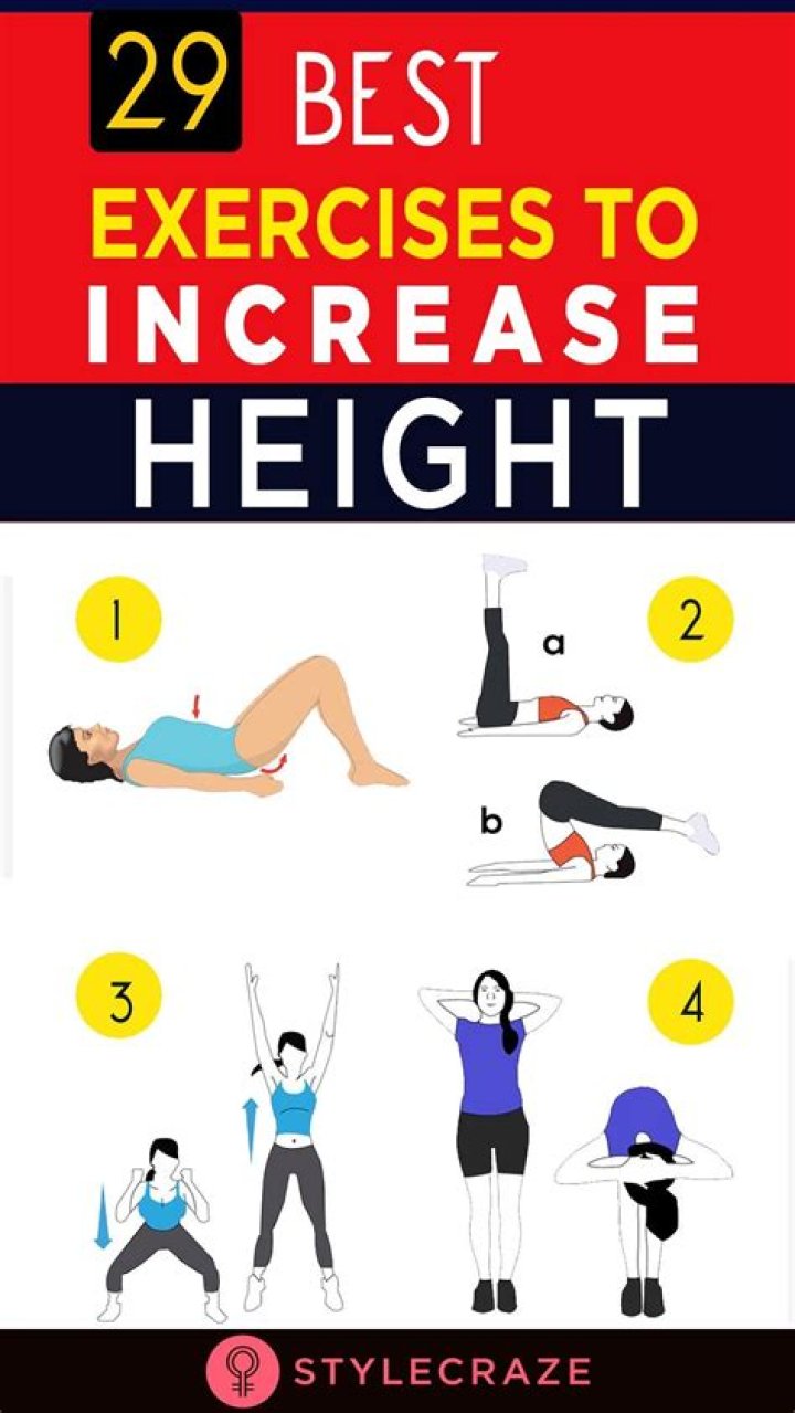 10 Best Exercises to Increase Height