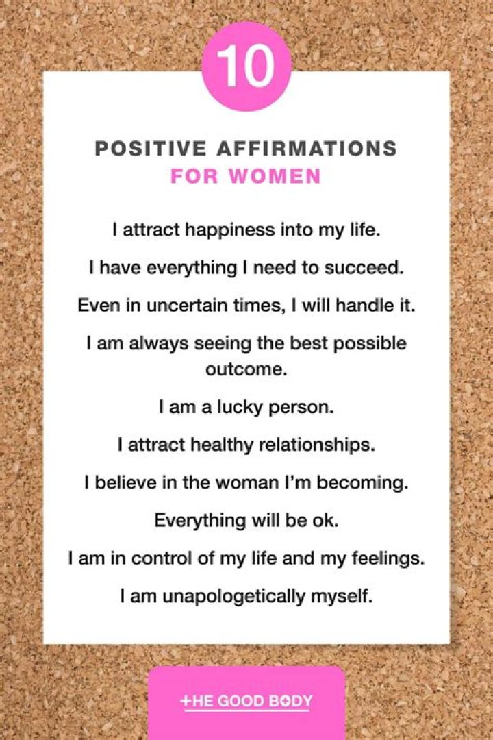 15 Best Body-Positive Affirmations