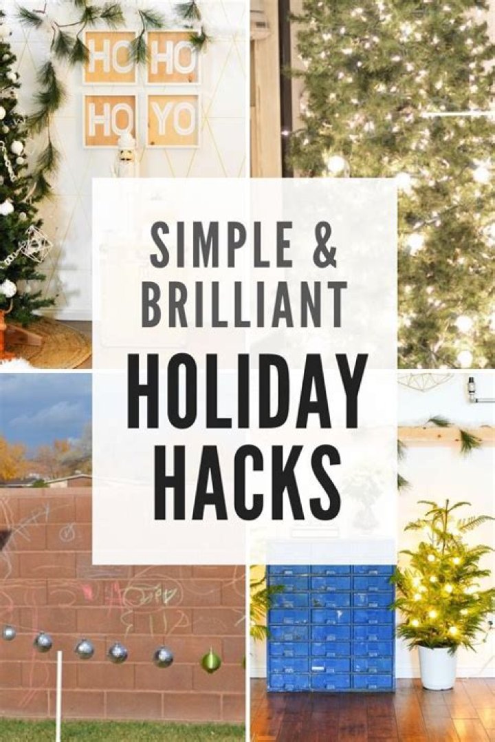 27 Holiday Décor Hacks So Genius You'll Wish You Did Them  