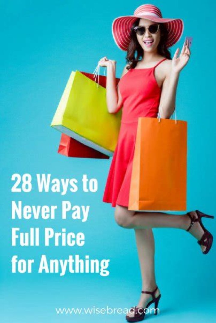 30 Items You Should Never Pay Full Price For