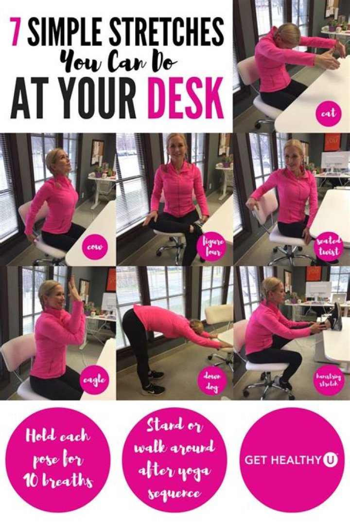 7 Easy Stretches You Can Do at Your Desk Chair — Best Life