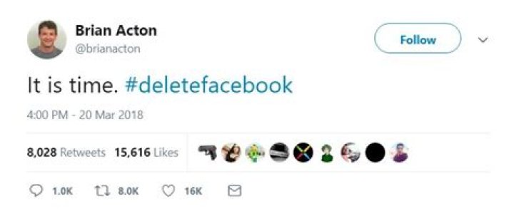 A Guy Who Made $5.5 Billion Selling His Company To Facebook Thinks Everyone Should Delete Facebook. Awkward!