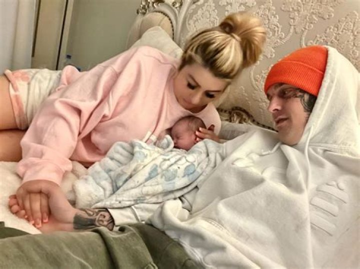 
Aaron Carter’s Fiancée Melanie Shares Photos of Late Singer with Son Prince for His First Birthday 