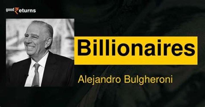 Alejandro Bulgheroni Net Worth | Celebrity Net Worth