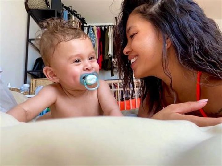 Ammika Harris Stuns In Sexy Red Lingerie 1 Year After Giving Birth To Chris Brown’s Son Aeko