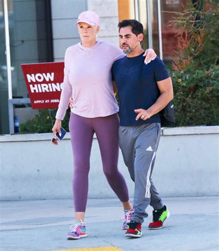 Brigitte Nielsen & Husband Mattia Dessi Spotted In Rare Outing