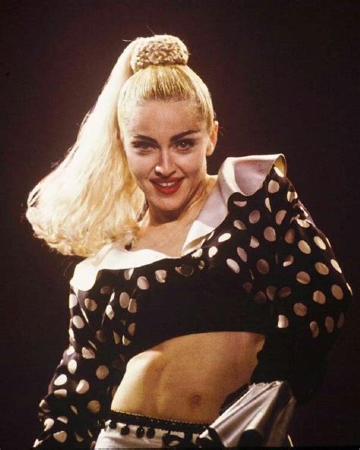 Christina Aguilera Channels Madonna’s ‘Blonde Ambition’ Look With Ponytail & Black Jacket — See Pics