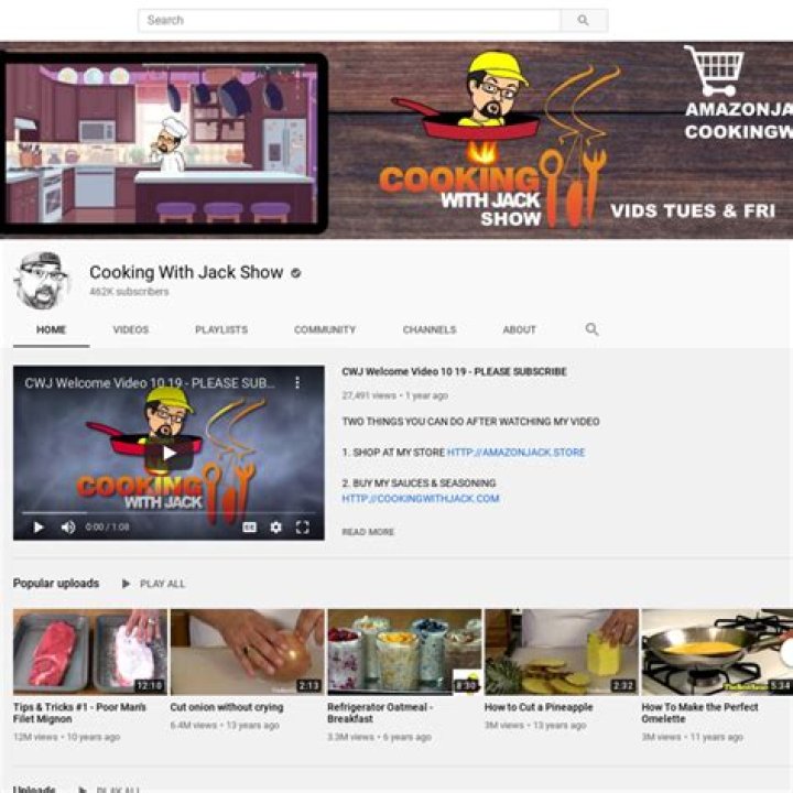Cooking With Jack Show video statistics