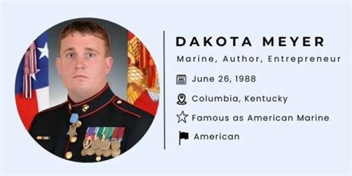 Dakota Meyer Celebrity Bio – Hollywood Life
