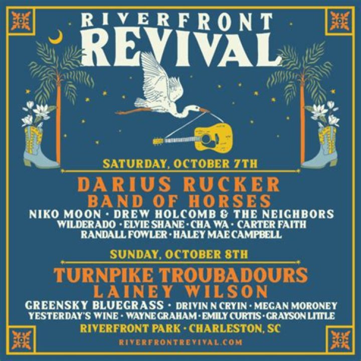 Darius Rucker’s Riverfront Revival Music Festival Announces Daily Lineup & Single-Day Tickets
