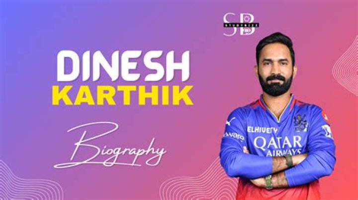 Dinesh Karthik Height, Weight, Age, Body Statistics