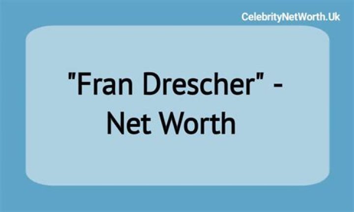 Fran Drescher Net Worth | Celebrity Net Worth
