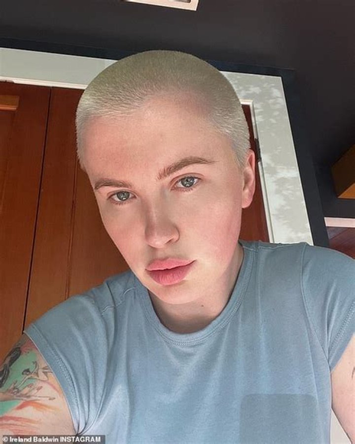 Ireland Baldwin Reveals Buzzcut Makeover In New Photos – Hollywood Life