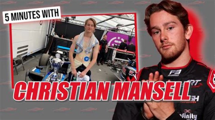 
Is Christian Mansell Related To Nigel Mansell? 