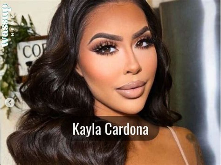 Kayla Cardona (realitystar)-Wiki, Age, Net Worth, Biography , Spotify, TikTok, Facebook, Facts and Family
