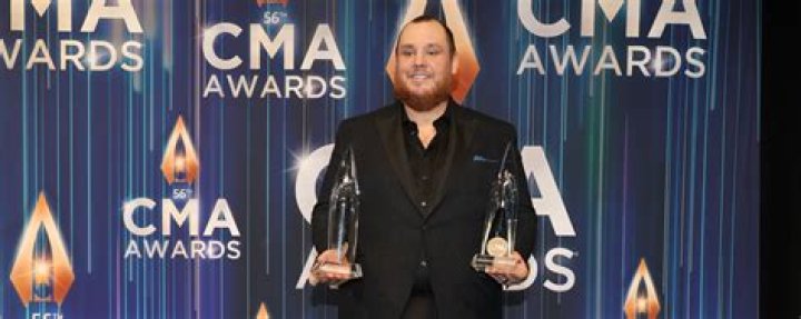 Luke Combs Wins Entertainer Of The Year At The 55th Annual CMA Awards