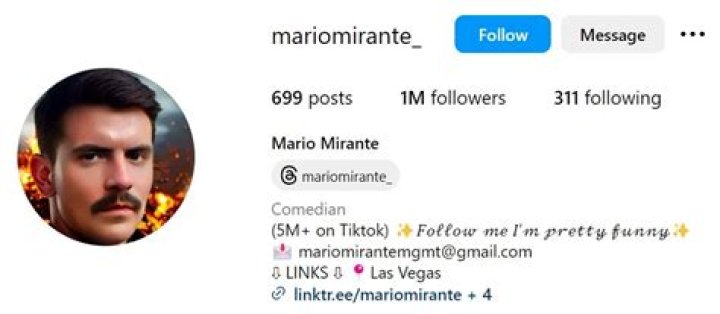 Mario Mirante (webvideostar)-Wiki, Age, Net Worth, Biography , Spotify, TikTok, Facebook, Facts and Family