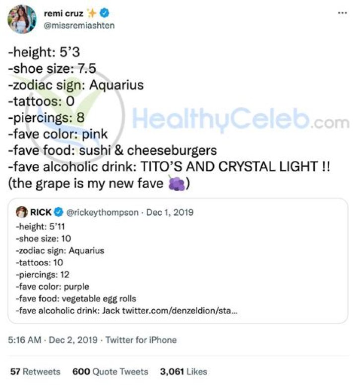 MissRemiAshten Height, Weight, Age, Boyfriend, Family, Facts, Biography