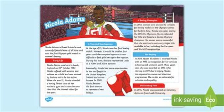 Nicola Adams - Bio, Age, Wiki, Facts and Family