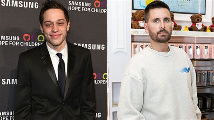 Pete Davidson & Scott Disick Bond While Kourtney Kardashian Kisses Travis Barker At The Grammys