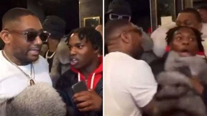 
Rapper Maino chokes YouTuber Buba100x for asking ‘How badly do you think I can beat your ?’: Watch 