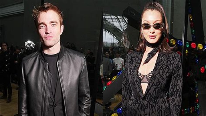 Robert Pattison Cozies Up To Bella Hadid At Paris Dior Show — See Hot Pic
