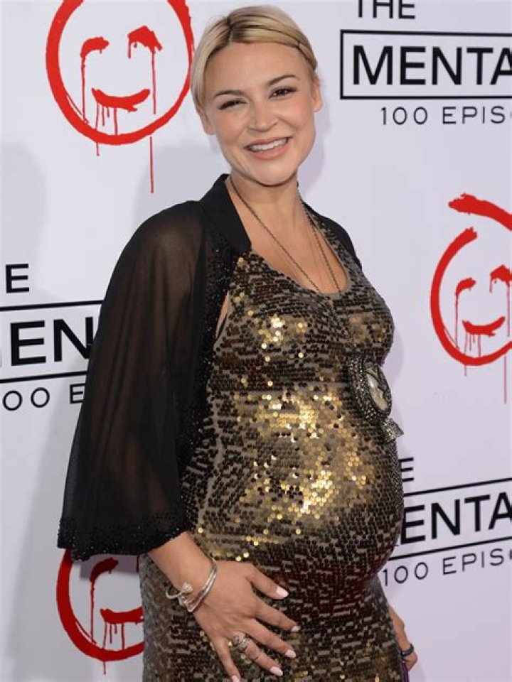 Samaire Armstrong Debuts Son Calin
