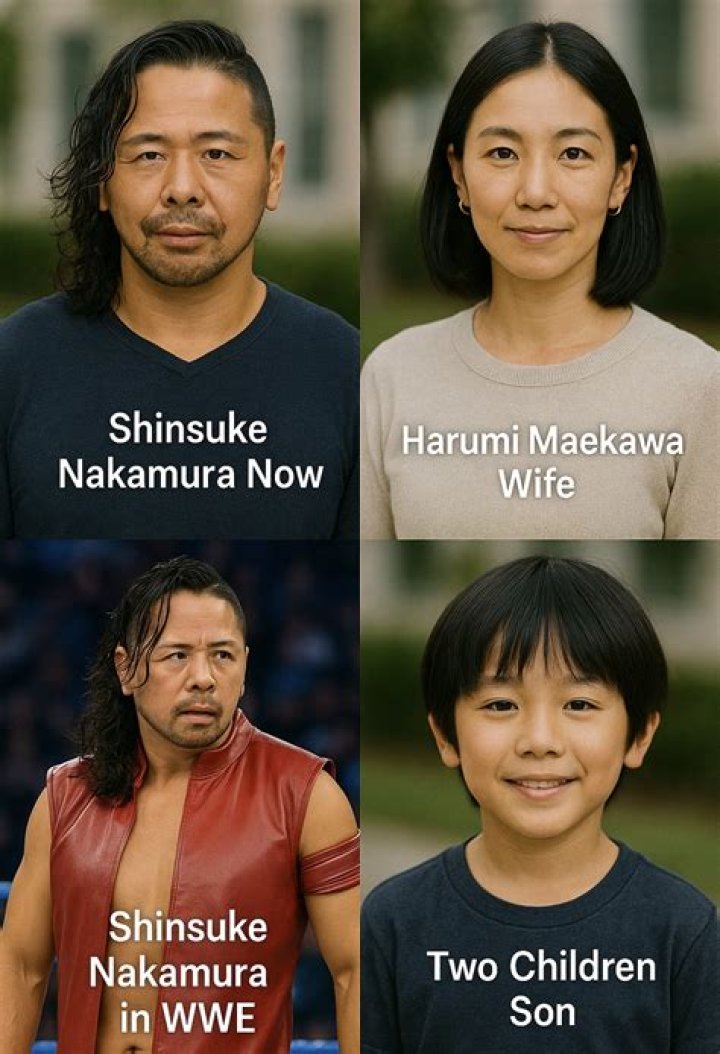 Shinsuke Nakamura's wife Harumi Maekawa Biography- Salary, Earnings, Net worth, Married, Relationship, Affair, Age, Height, Family, Dating, Children