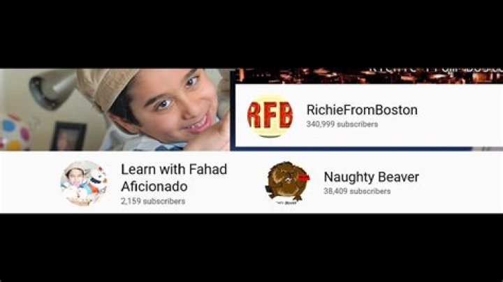 Similar Youtubers to RichieFromBoston