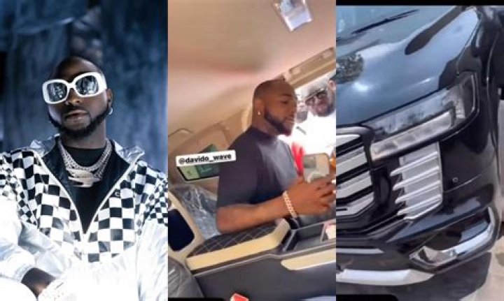 
Singer Davido Causes A Stir Online As He Splashes Millions On A Brand New Car 