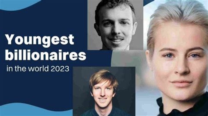 The 19 Youngest Billionaires In The World Right Now