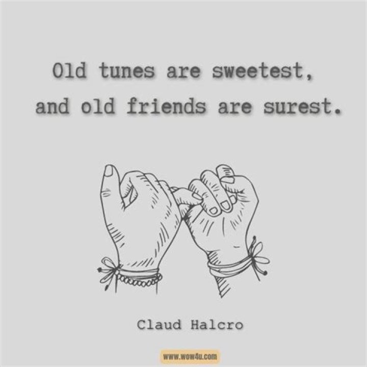 The Worst Thing You Could Say to an Old Friend