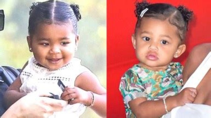 True Thompson, 2, & Stormi Webster, 2, Giggle & Run Around Eating Ice Cream On Thanksgiving — Watch